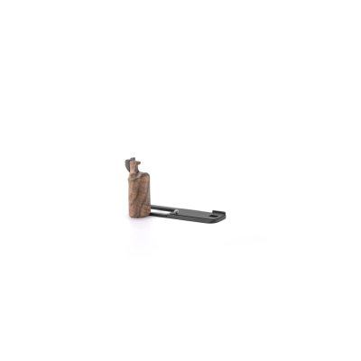 Avatar Shop|Tilta Baseplate cu Maner din Lemn pentru Fujifilm X100VI, Culoare Negru, Material Aluminiu si Lemn de Nuc, Greutate 649g|Tilta
