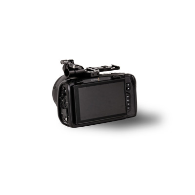 Avatar Shop|Tilta Placa Superioara Multifunctionala BMPCC 4K/6K, Negru, Montura 1/4-20 si 3/8-16, Cold Shoe, Suport Bara 15mm|Tilta