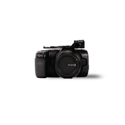 Avatar Shop|Tilta Placa Superioara Multifunctionala BMPCC 4K/6K, Negru, Montura 1/4-20 si 3/8-16, Cold Shoe, Suport Bara 15mm|Tilta