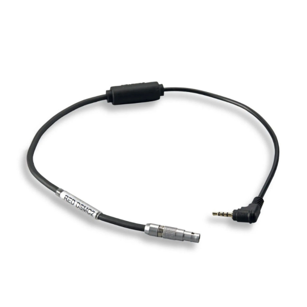 Tilta Nucleus-Nano Cablu Run/Stop pentru RED DSMC2, Conector LEMO 4-Pin, Conector Unghi Drept, Material ABS si Otel Inoxidabil