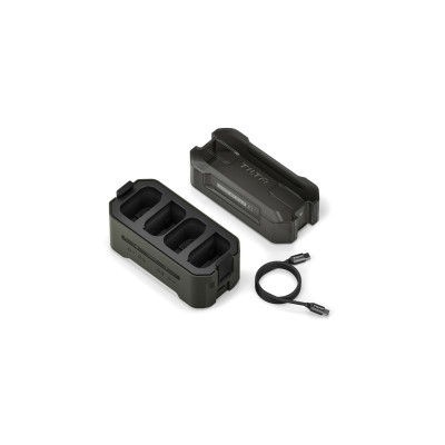 Avatar Shop|Tilta Statie de Incarcare Portabila pentru DMW-BLK22, 4 Canale, Incarcare Rapida PD 45W, 4 Sloturi, Verde|Tilta