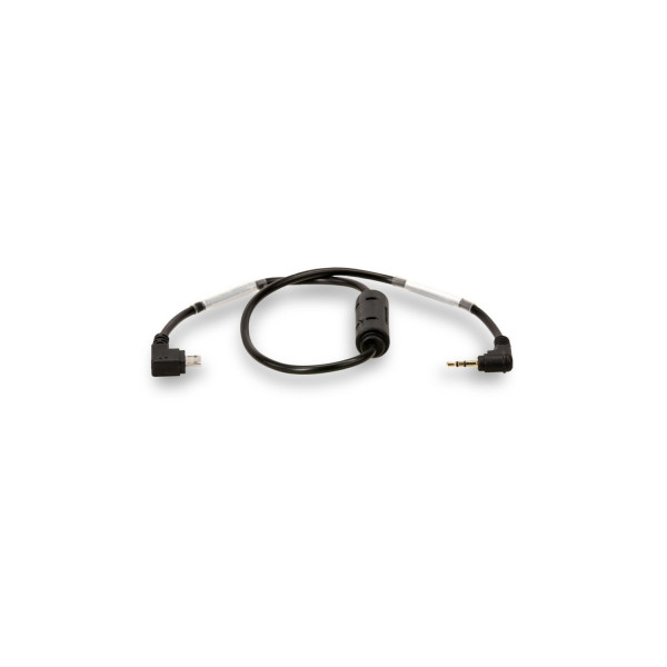 Tilta Cablu Run/Stop pentru Side Focus Handle, Port LANC 2.5mm, Negru