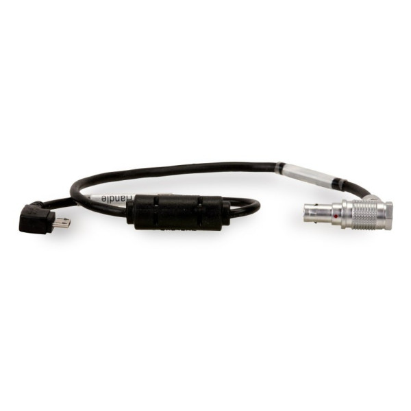Tilta Side Focus Handle Cablu Run/Stop pentru Camera Red Komodo, Conector LANC 2.5mm, Aliaj de Aluminiu, Culoare Negru