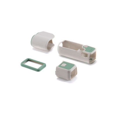 Avatar Shop|Tilta Husa Silicon Protectie DJI Osmo Pocket 4 Base Kit, Set 4 Piese, Culoare Celadon White, Grip Anti-Alunecare|Tilta