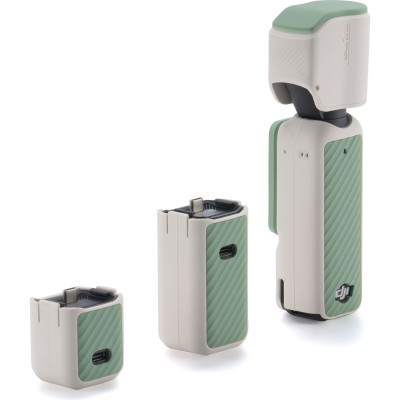 Avatar Shop|Tilta Husa Silicon Protectie DJI Osmo Pocket 4 Power Kit, Set 5 Piese, Culoare Alb Celadon, Textura Anti-Alunecare, Acces|Tilta