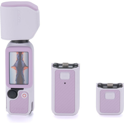 Avatar Shop|Tilta Husa Silicon Protectoare DJI Osmo Pocket 4 Power Kit, Mov Liliac, Set 5 Piese, Grip Antiderapant, Material Silicon|Tilta