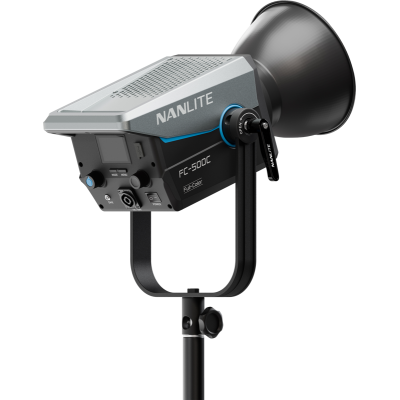Avatar-Shop|Nanlite FC-500C Lampa LED RGBW, 520W, Full Color 2700K-7500K, Montura Bowens, Control App/DMX, Reglaj G/M, Sursa inclusa|Nanlite