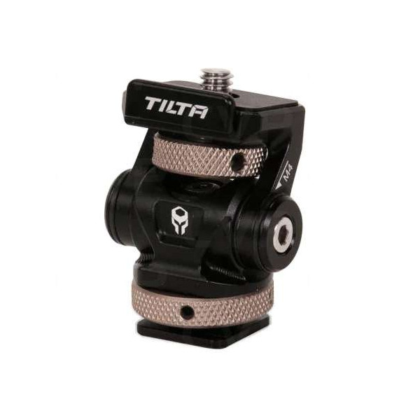 Tilta TA-AMB-B Suport Montare Cold Shoe, Ajustabil, Filet 1/4"-20, Aluminiu si Otel, Negru