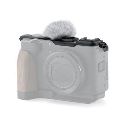 Avatar Shop|Tilta Placa Superioara pentru Canon PowerShot V1, Protectie Usoara, Montura Cold Shoe Detasabila, Aluminiu, Negru|Tilta