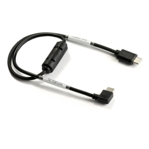Tilta Cablu Run/Stop USB-C, Compatibil Maner Advanced Side Handle, Negru, Cupru, Otel Inoxidabil