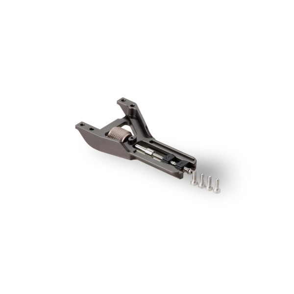Tiltaing Adaptor Coada de Randunica pentru Mansoane Laterale Tip 1, Culoare Gri Tilta, Aluminiu, Otel Inoxidabil