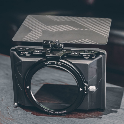 Avatar Shop|Tilta Mini Matte Box, Compact si Usor, Montura Rod 15mm, Filtru Frontal 4x5.65, Doua Mounturi Cold Shoe, Material Aluminiu|Tilta