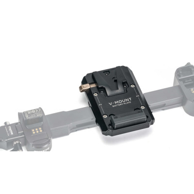 Avatar Shop|Placa Baterie V-Mount pentru Suport Dual Handle RS2, Aliaj de Aluminiu, Otel Inoxidabil|Tilta