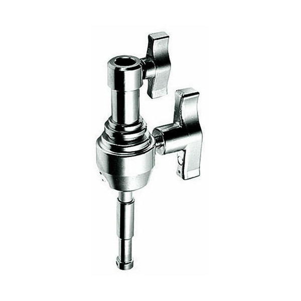 Avenger F830TH Adaptor Pivotant Baby to Junior, Pivotare 180°, Otel Zincat, Pin Male 5/8", Maner T