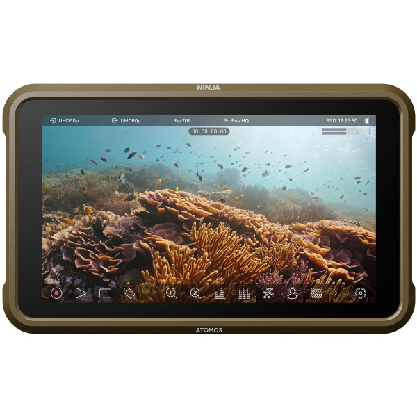 Atomos Ninja Monitor-Recorder, AtomOS 11, ProRes RAW 6K, ProRes, DNxHD, H.265