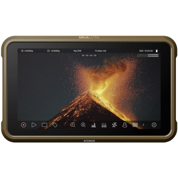 Atomos Ninja Ultra (2023) Monitor-Recorder, AtomOS 11, ProRes RAW 8K, H.265, Wi-Fi 6E, Compatibil ARRI Canon RED