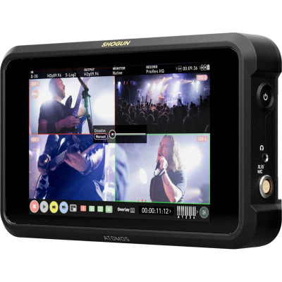 Avatar Shop|Atomos Shogun Classic Recorder si Monitor Extern, 4K, Touchscreen 7 Inch, SDI si XLR, ProRes/DNxHR, 10-bit 4:2:2|Atomos