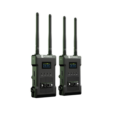 Atomos TX-RX Sistem Transmisie Video Wireless 4K/HD, Distanta 300m, 4 Receptoare per...