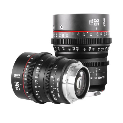 Avatar Shop|Meike 35mm T2.1 S35 Prime Cine Obiectiv, Montura PL, Diafragma T2.1-T22, 11 Lamele, Focalizare Manuala, 940g|Meike