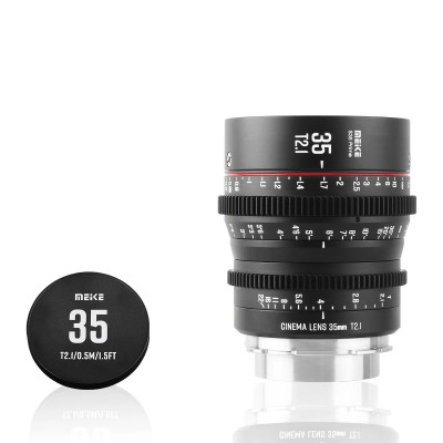 Avatar Shop|Meike 35mm T2.1 S35 Prime Cine Obiectiv, Montura PL, Diafragma T2.1-T22, 11 Lamele, Focalizare Manuala, 940g|Meike