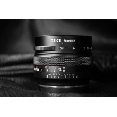 Avatar Shop|Meike 50mm f/0.95 Obiectiv Foto, Montura Micro Four Thirds, Diafragma f/0.95, 13 Lamele Diafragma, Focalizare Manuala|Meike