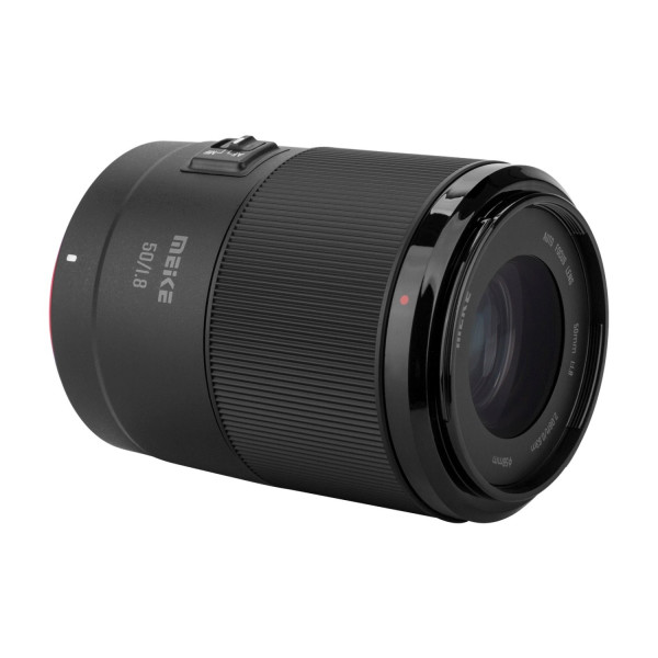 Meike 50mm T1.8 FF STM E Obiectiv Autofocus, Montura Sony E, Full Frame, Motor STM, Filtru 58mm