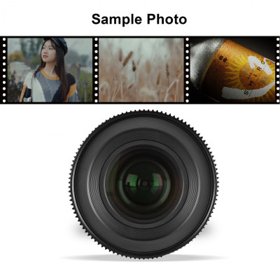 Avatar Shop|Meike 50mm T2.1 S35 Prime Cine Obiectiv, Montura PL, Diafragma T2.1-T22, 11 Lamele, Filtru 77mm, Focus Manual|Meike