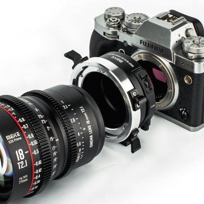 Avatar Shop|Meike MK-PLTX-C Adaptor Filtre Drop-in PL la Fuji-X, Focalizare Manuala, ND Variabil ND3-ND500, Filtru UV Inclus|Meike