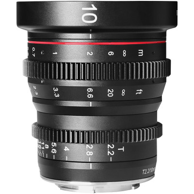Avatar Shop|Meike MK-10MM T2.2 Obiectiv Cine X, Montura Fujifilm X, Focala 10mm, Deschidere T2.2-T22, Filtru 77mm|Meike