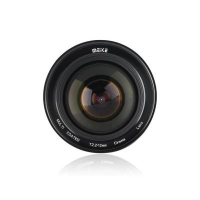 Avatar Shop|Meike MK-12mm T2.2 Obiectiv Cine M43 (MFT), Diafragma T2.2-T22, 12 Elemente in 9 Grupuri, Filet 77mm, Focalizare Manuala|Meike