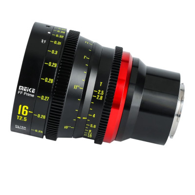 Avatar Shop|Meike MK-16mm T2.5 Obiectiv Cine Prime Full Frame, Montura PL, Cerc Imagine 45mm, Diafragma T2.5-T22, 11 Lamele Diafragma,|Meike