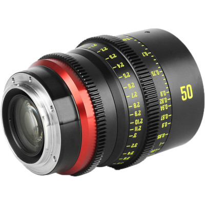 Avatar Shop|Meike MK-50T2.1 FF-Prime Obiectiv Cine, Montura EF, Focala 50mm, Diafragma T2.1-T22, 12 Elemente in 8 Grupuri, Filet Filtru 82mm|Meike