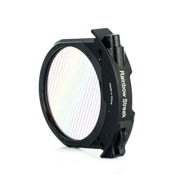 Meike MK-EFTR-RS Filtru Drop-in Streak Curcubeu, Efect Anamorfic, Montare in Spatele Monturii, Compatibil Meike si Canon