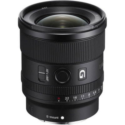 Avatar Shop|Sony 20mm F1.8 G Obiectiv Foto Mirrorless, Montura Sony E, Diafragma F1.8-F22, Motor XD Linear, 373g|Sony
