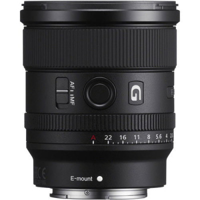 Avatar Shop|Sony 20mm F1.8 G Obiectiv Foto Mirrorless, Montura Sony E, Diafragma F1.8-F22, Motor XD Linear, 373g|Sony