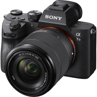 Avatar Shop|Sony A7 III KIT 28-70mm F/3.5-5.6 OSS MKII Aparat Foto Mirrorless, Senzor Full-Frame 24.2MP, 4D FOCUS, ISO 204800, Video 4K|Sony