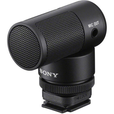Avatar Shop|Sony ECM-G1 Microfon Ultracompact pentru Vlogging, Model Supercardioid, Capsula 14.6mm, Patina MI, Mufa 3.5mm|Sony