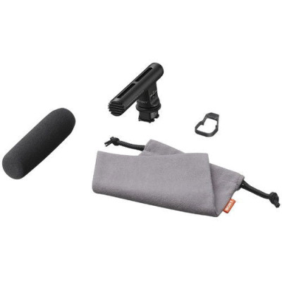 Avatar Shop|Sony ECM-GZ1M Microfon Zoom cu Patina Inteligenta, Mono, Condensator Electret, Supercardioid, Montare Camera|Sony