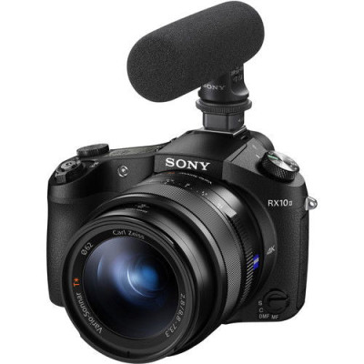 Avatar Shop|Sony ECM-GZ1M Microfon Zoom cu Patina Inteligenta, Mono, Condensator Electret, Supercardioid, Montare Camera|Sony