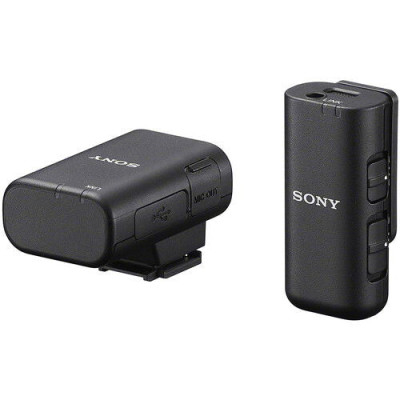 Avatar Shop|Sony ECM-W3S Sistem Microfon Wireless Lavaliera Single, Bluetooth 5.3, Transmisie 150m, Anulare Zgomot, Autonomie 6 Ore|Sony