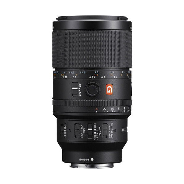 Sony FE 100mm f/2.8 Macro GM, Marire 1.4x, Montura Sony E, Stabilizare OSS, Rezistent la Praf si Umezeala