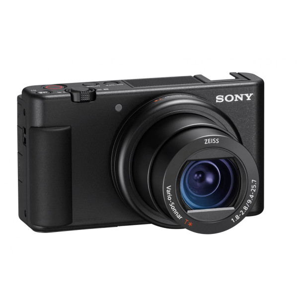 Sony ZV-1 Camera Vlogging 4K, Obiectiv Zeiss 24-70mm F1.8, Senzor CMOS 1.0 Inch, Ecran LCD 3 Inch Rabatabil, Filtru ND