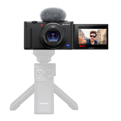 Avatar Shop|Sony ZV-1 Camera Vlogging 4K, Obiectiv Zeiss 24-70mm F1.8, Senzor CMOS 1.0 Inch, Ecran LCD 3 Inch Rabatabil, Filtru ND|Sony