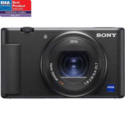 Avatar Shop|Sony ZV-1 Camera Vlogging 4K, Obiectiv Zeiss 24-70mm F1.8, Senzor CMOS 1.0 Inch, Ecran LCD 3 Inch Rabatabil, Filtru ND|Sony