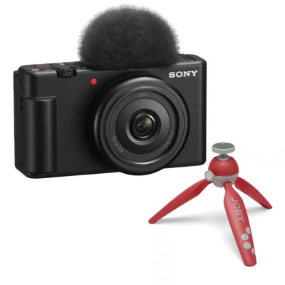 Avatar Shop|Sony ZV-1F Camera Vlogging, Obiectiv Ultrawide 20mm F2.0, 4K 30p, Senzor 1.0 20.1MP, Bokeh Optic, Microfon 3 Capsule|Sony
