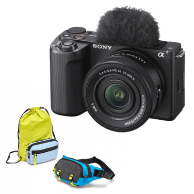 Avatar Shop|Sony ZV-E10 II Kit PZ 16-50mm F/3.5-5.6 OSS II, Aparat Foto Mirrorless 4K, Senzor APS-C 26MP, Autofocus 759 Puncte, Ecran|Sony