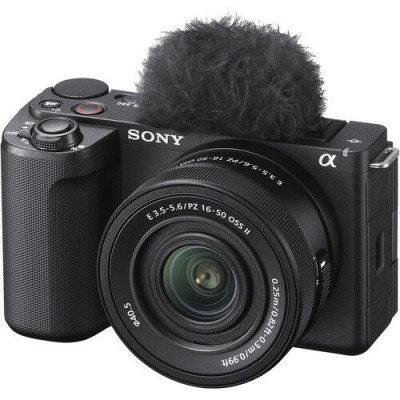 Avatar Shop|Sony ZV-E10 II Kit PZ 16-50mm F/3.5-5.6 OSS II, Aparat Foto Mirrorless 4K, Senzor APS-C 26MP, Autofocus 759 Puncte, Ecran|Sony