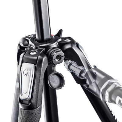 Avatar Shop|Manfrotto 190X3 Trepied Foto, Aluminiu, Inaltime 160cm, 3 Sectiuni, Easy Link, 7kg Sarcina Maxima|Manfrotto