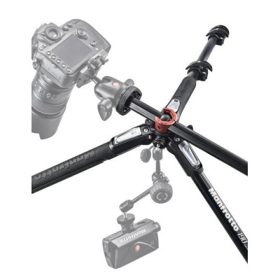 Avatar Shop|Manfrotto 190XPRO3 Trepied Foto, Inaltime 160cm, Sarcina 7kg, Sistem XPRO, Aluminiu, 3 Sectiuni|Manfrotto
