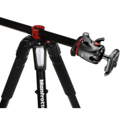Avatar Shop|Manfrotto 190XPRO4 Trepied Foto cu Cap Bila MHXPRO-BHQ2, Inaltime 172cm, Sustine 7kg, Sistem XPRO, Aluminiu|Manfrotto